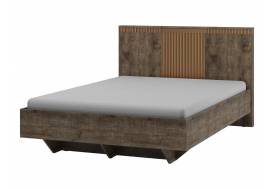 Кровать на цоколе 1400 Ольга 3 дуб коми