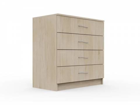 Комод Космос Нэо с 4-мя ящиками Дуб сонома