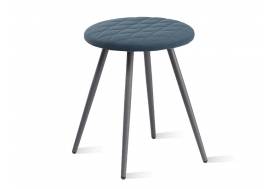 Табурет Йорк.2 Велюр dream ocean серо-голубой