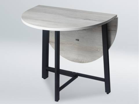 Стол раскладной пристенный Гелиос.4 дуб канадский