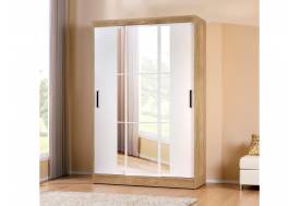 Шкаф-купе Тайм Крафт/белый