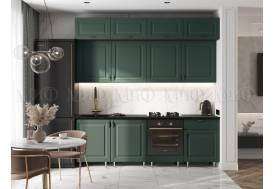 Кухня Престиж 2400 мм Браш Мени Грин