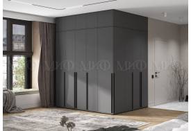 Шкаф модульный с угловым пеналом Норд Графит