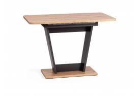 Стол обеденный FOX раздвижной Дуб артисан/Графит