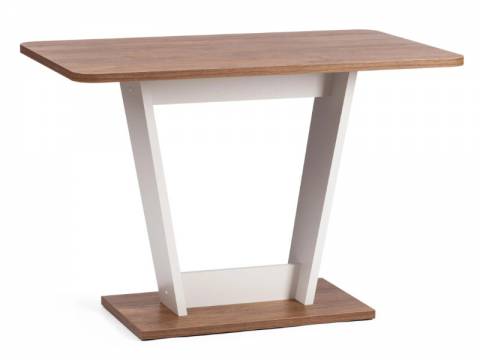 Стол обеденный TIBI нераздвижной Дуб Канзас/Пепел