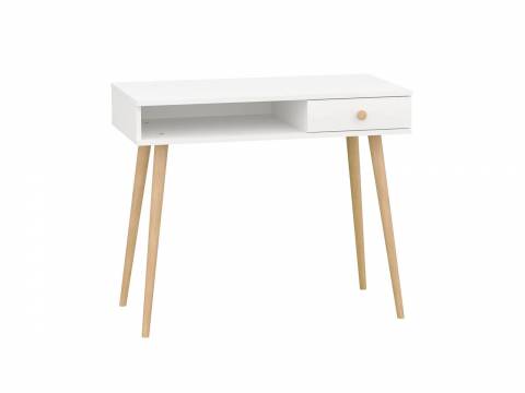 Стол письменный с ящиком и открытой нишей 6-01101