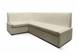Угловой диван Призма ровная спинка со спальным местом вивальди 3