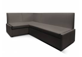 Угловой диван Призма ровная спинка со спальным местом вивальди 8