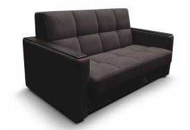 Диван Рэй 1400х2000 Клетка с прямыми подлокотниками с МДФ вивальди 10