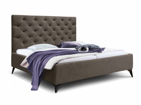 Кровать Фрейм 1200 Каретная стяжка высокие ножки с подъемом вивальди 8