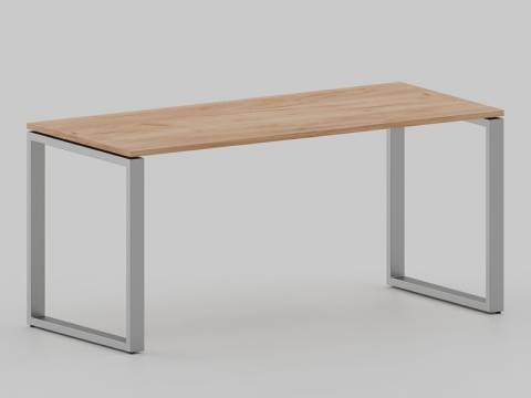 Стол с эффектом парения Лофт О-образные опоры серые ЛО.Кпо_6 600х1600 мм