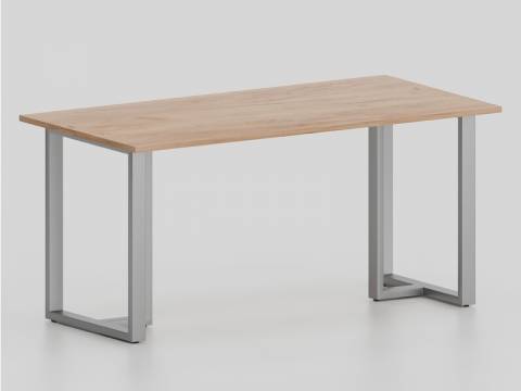 Стол Т-образные опоры серые ЛО.КТ-6 600х1400 мм