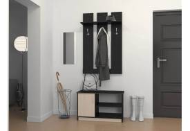 Прихожая Дуэт Люкс Венге/Млечный Дуб