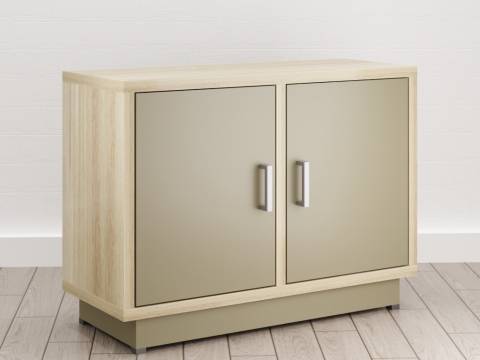 Тумба под принтер (Е-8) Eclectic eco Дуб рокпайл-Мокко