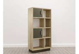 Стеллаж малый (E-10) Eclectic eco Дуб рокпайл-Скала