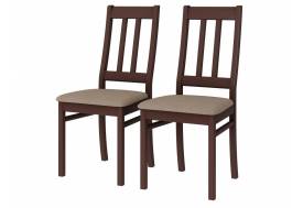Стул Батист Дуб коньяк-серо-бежевый - 2шт