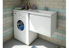 Тумба с раковиной Dallas Luxe 1150 навесная 1 ящик правая