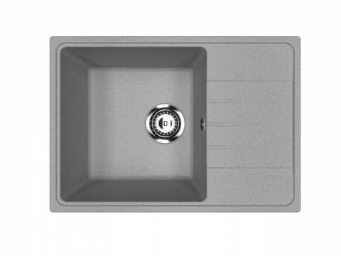 Кухонная мойка Uperwood ECON UPD-506-003 серая матовая