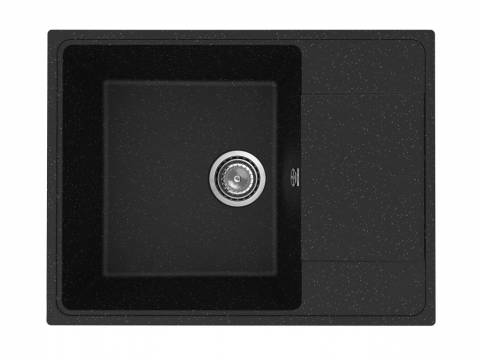 Кухонная мойка Uperwood ECON UPD-202-004 черная матовая