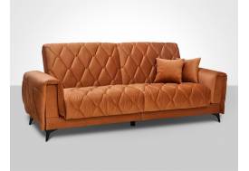 Диван Флирт 5 со съемным чехлом Фьере терра