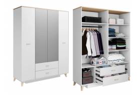 Шкаф 4 двери Элика