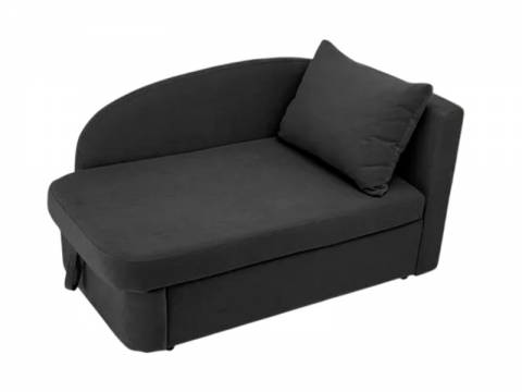 Диван 1050 правая ориентация графитовый