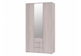 Шкаф 3-х створчатый Белла Ясень белый