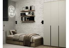 Кровать Монблан Kids с ящиками 80х200 см Кашемир