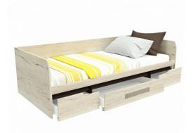 Кровать 900 с ящиками Мале