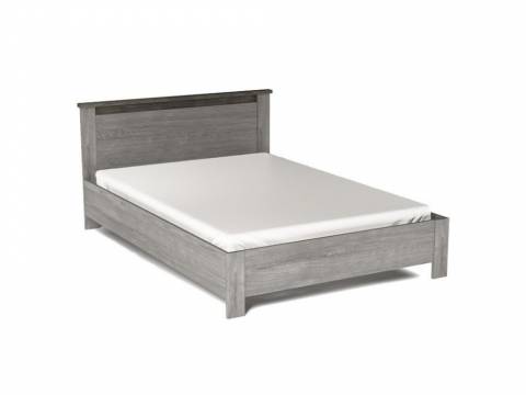 Кровать 1400 Денвер без основания Риббек серый
