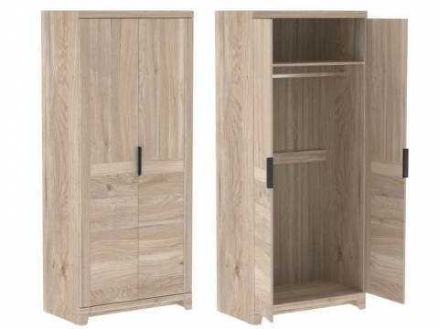 Шкаф для одежды 2-х дверный Юта Дуб Мария