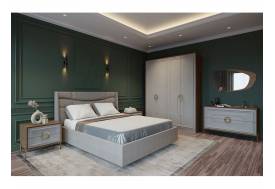 Спальня Палермо Дуб Каселла коричневый