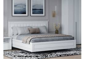 Кровать Вита 1400 белый лофт без основания