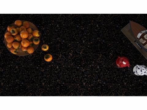 Стеновая панель 3050х600х6мм Черная бронза