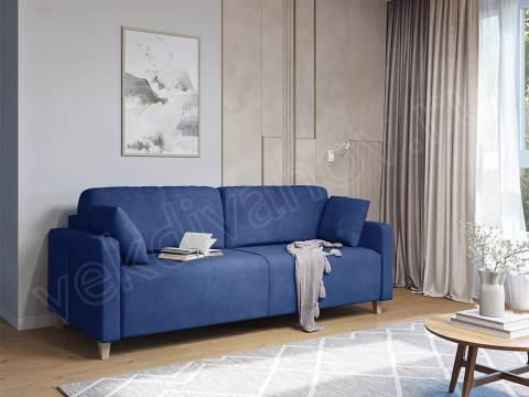 Прямой диван Стокгольм Newtone navy