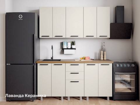Кухонный гарнитур Лаванда 1600 мм Керамика