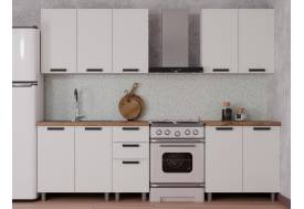 Кухонный гарнитур Магнолия 2000 мм Молочный