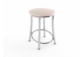 Табурет Лира бежевый/хром - 4 шт