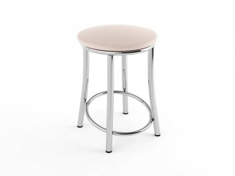 Табурет Лира бежевый/хром - 4 шт