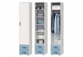 Шкаф для платья и белья с 2 ящиками Стич