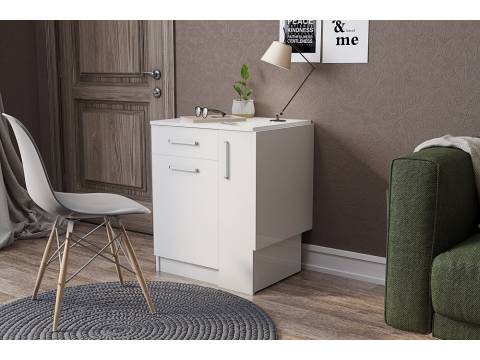 Стол складной белый