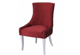 Стул Марцио бордо опоры белые