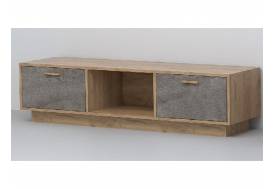 ТВ тумба Эго Т-3 камень темный цоколь