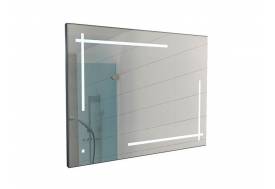 Зеркало Рэй Ray 120 black с подсветкой Sansa